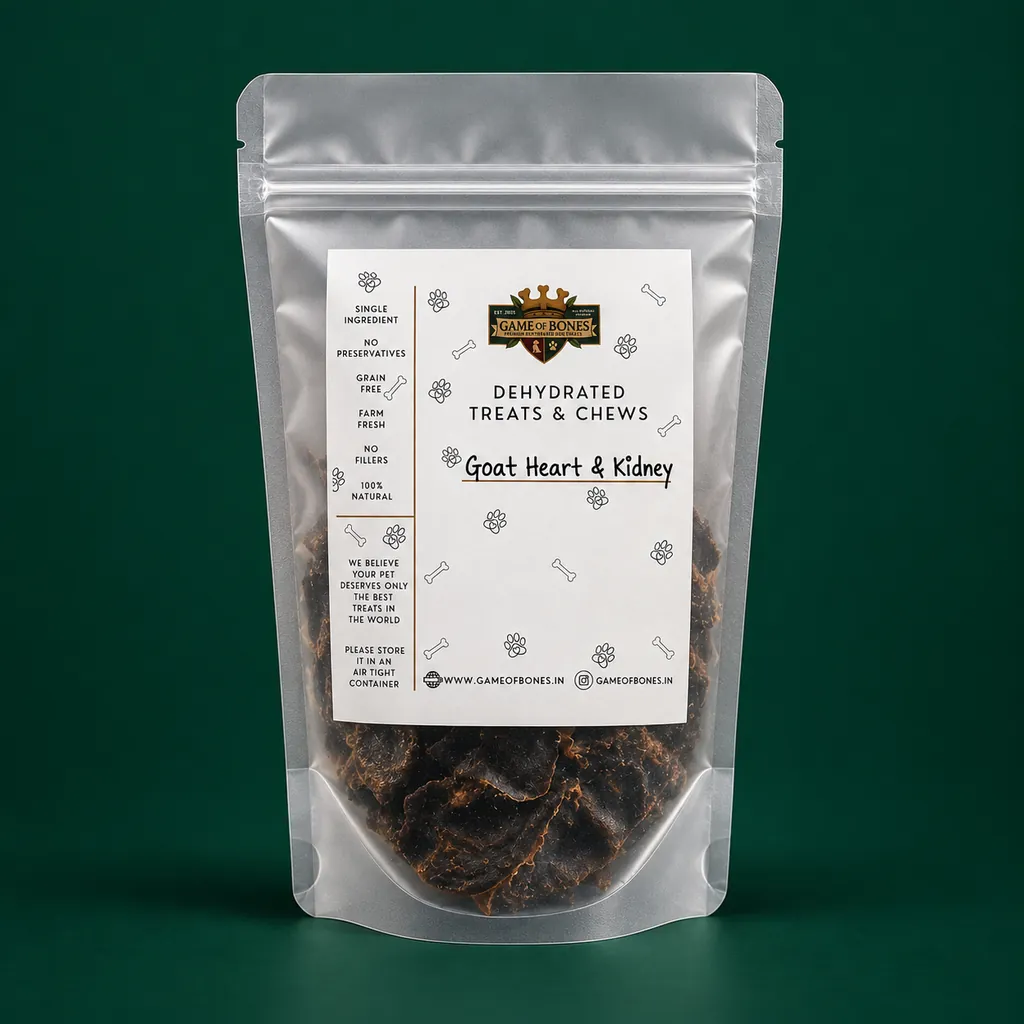 Goat Heart & Kidney Mix pouch
